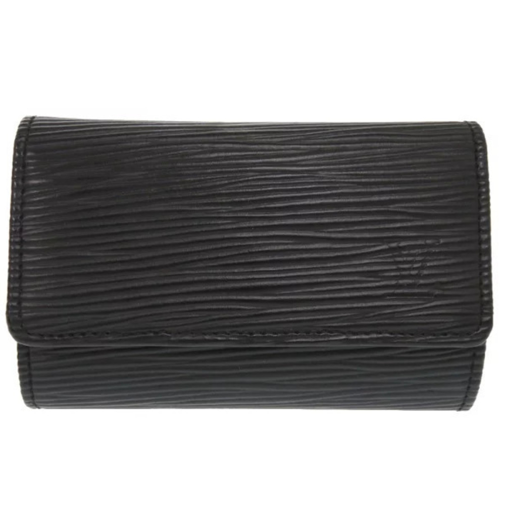 Louis Vuitton Multicles Epi leather case black key LV
